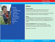 Tablet Screenshot of nancyfroelingcoaching.nl